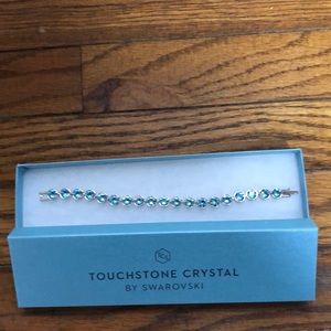 Aquamarine touchstone bracelet